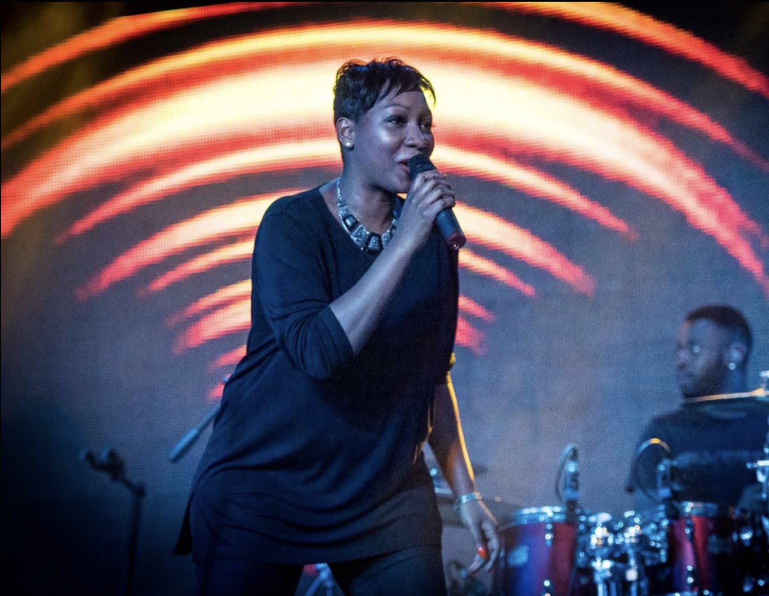Terri Walker performing live at Sofia Live Club